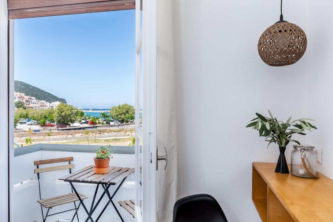 Uncle John'S Guesthouse Skopelos Town Bagian luar foto