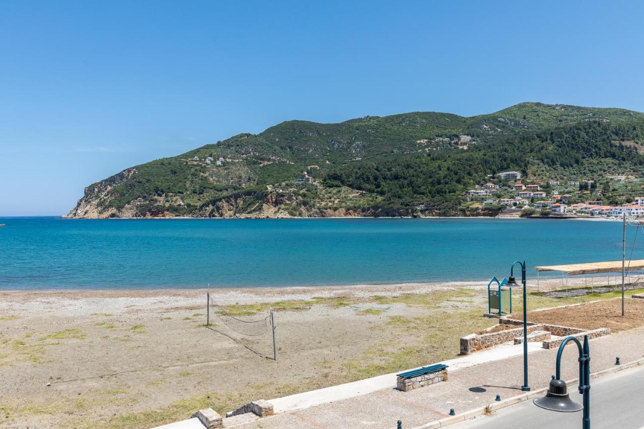 Uncle John'S Guesthouse Skopelos Town Bagian luar foto